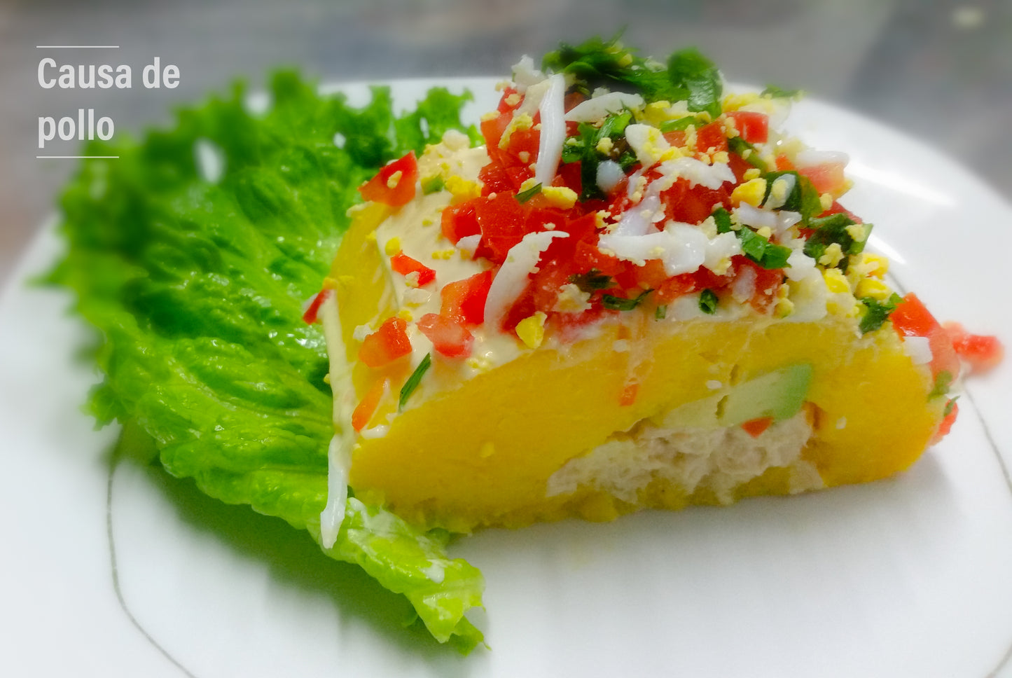 Causa de pollo (Entrada)