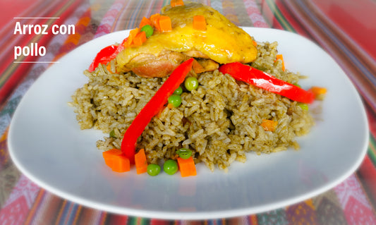 Arroz con pollo (pierna)