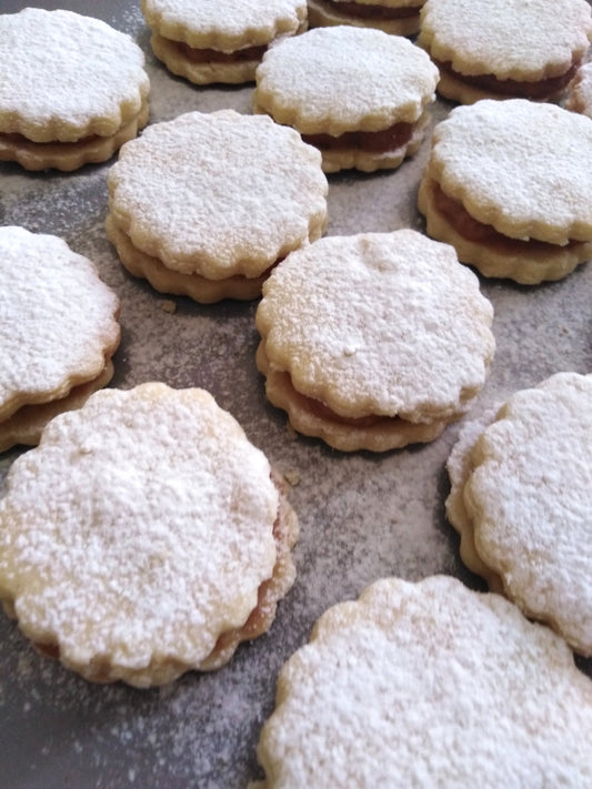 Caja de 10 alfajores de maicena