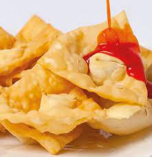 Wantan Frito con salsa tamarindo (3 unidades)